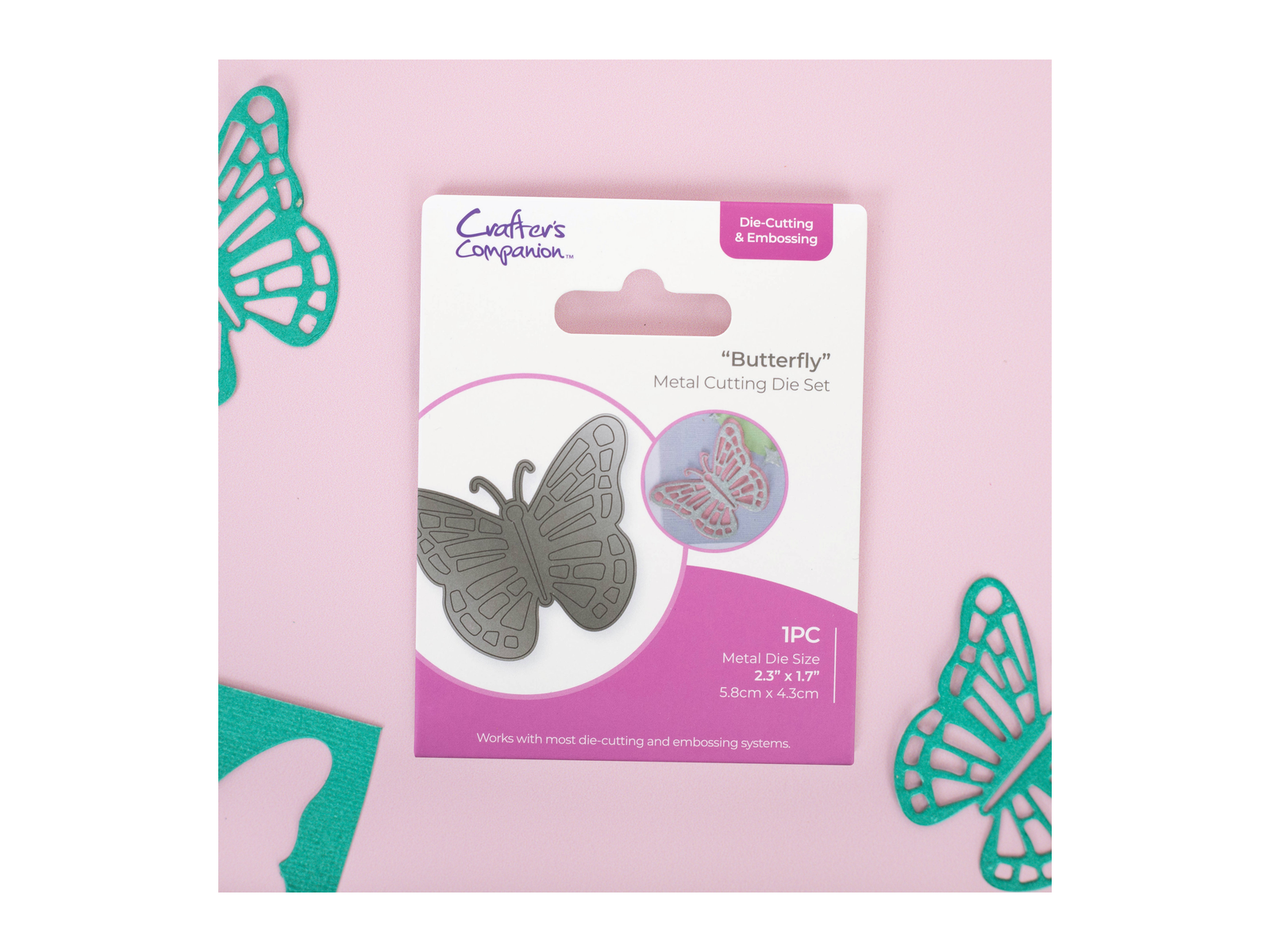 Crafters Companion - Die Cutting & Embossing - Butterfly