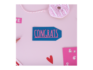 Crafters Companion - Die Cutting & Embossing - Congrats