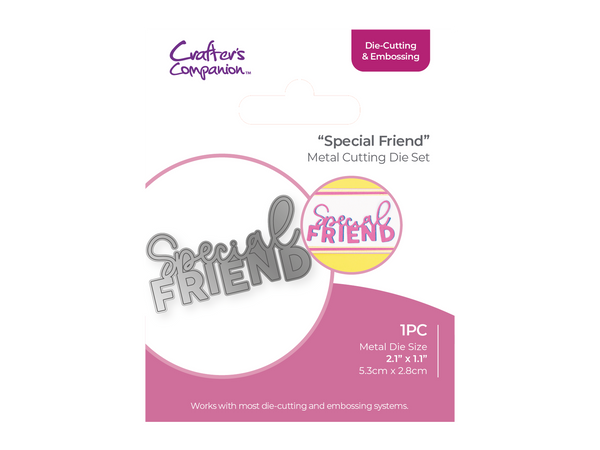 Crafters Companion - Die Cutting & Embossing - Special Friend