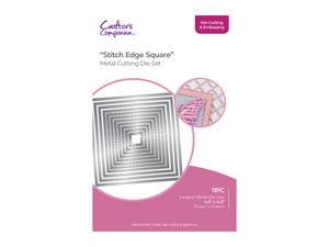 Crafters Companion - Die Cutting & Embossing - Stitch Edge Square