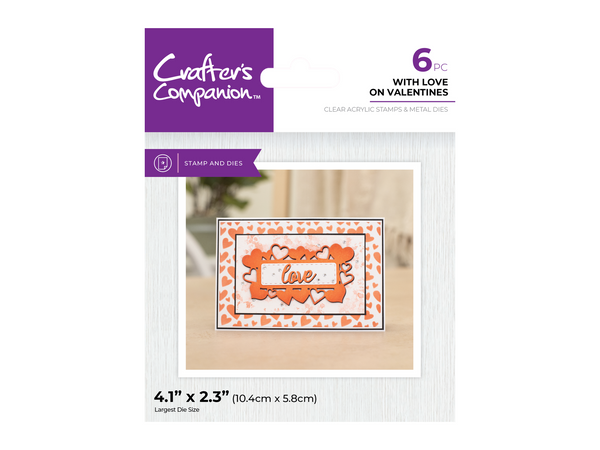 Crafter's Companion Everyday Sentiment Frame Stamp & Dies Collection