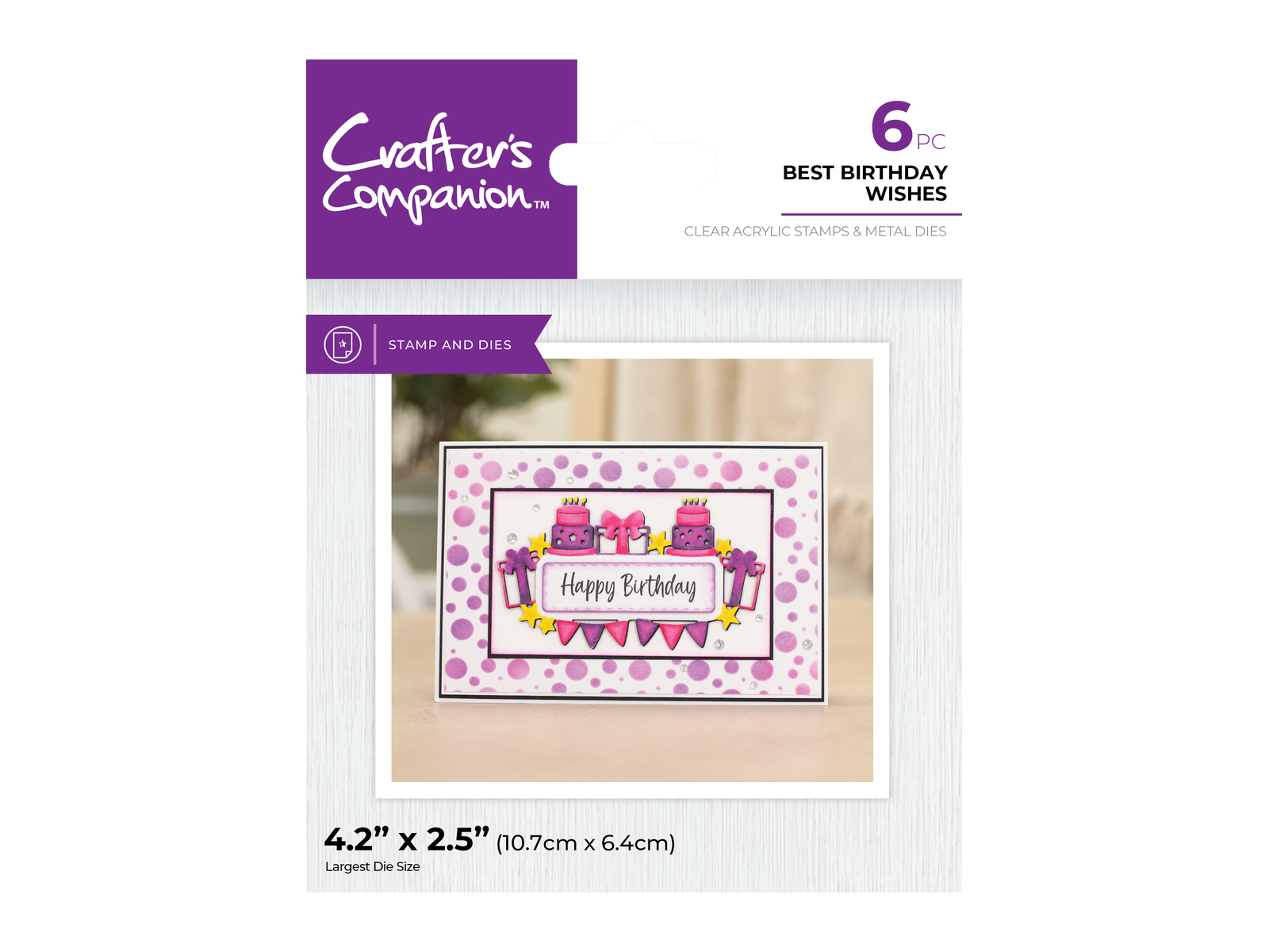 Crafter's Companion Everyday Sentiment Frame Stamp & Dies Collection