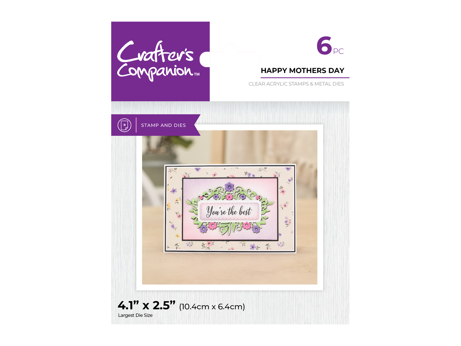 Crafter's Companion Everyday Sentiment Frame Stamp & Dies Collection