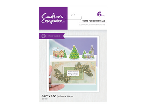 Crafter's Companion Festive Edge Stamp & Die Collection