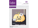 Crafter's Companion Halloween Shaped Card Base Stamp & Dies Collection