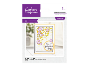 Crafter's Companion Large Flourish Corner Dies STAR BUY Collection