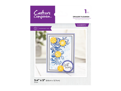 Crafter's Companion Large Flourish Corner Dies Collection