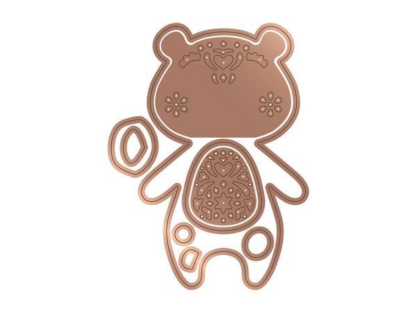 Crafter’s Companion Multi Craft Die - Lace Bear Die