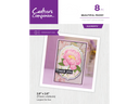 Crafters Companion - Metal Die Elements- Beautiful Peony