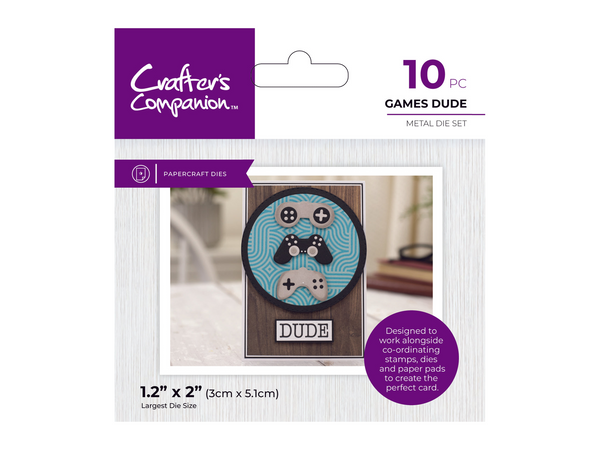 Crafter's Companion Modern Man Metal Die - Games Dude