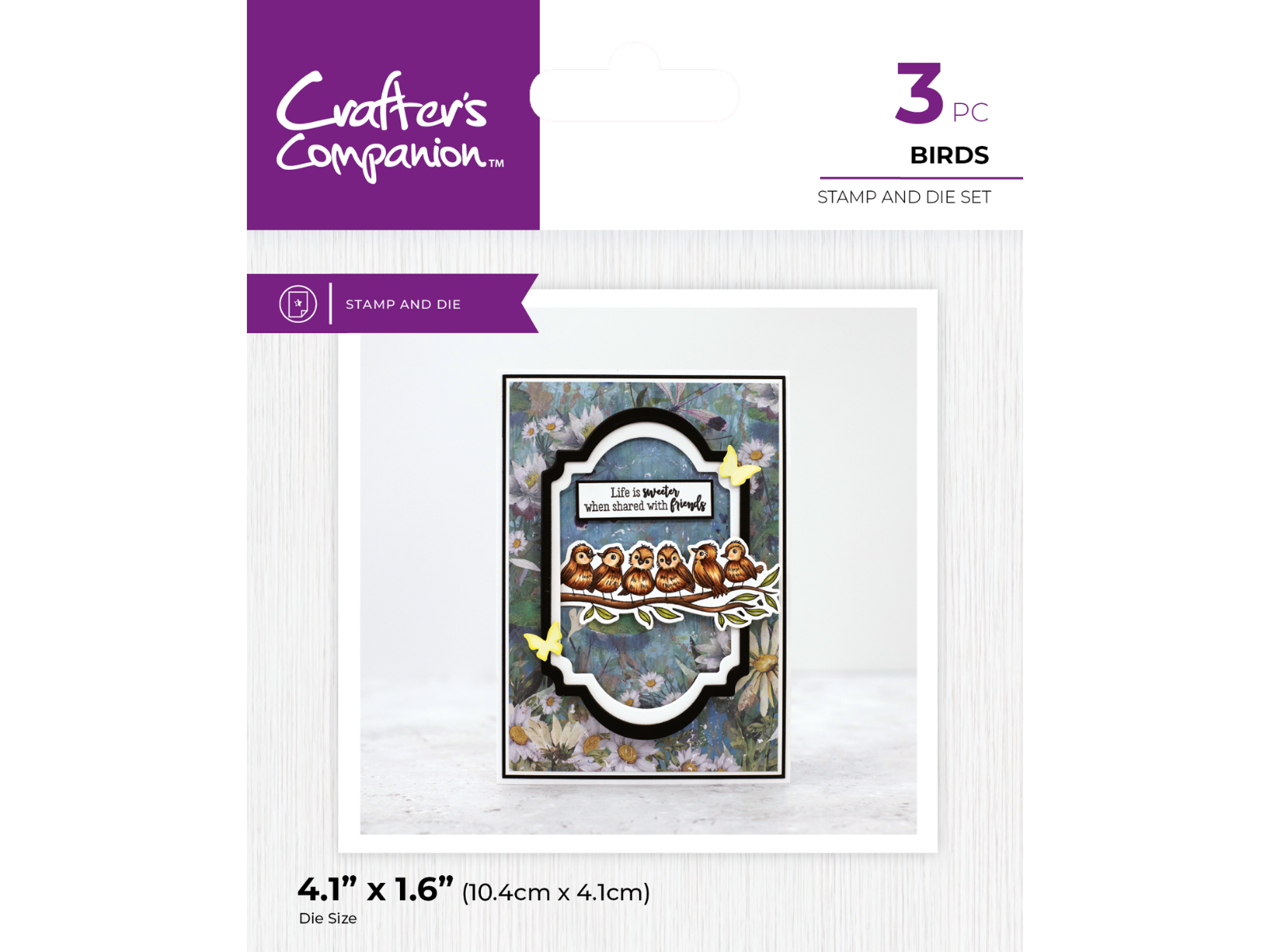 Crafter's Companion - Stamp and Die - Birds