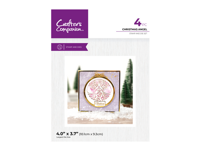 Crafters Companion Stamp and Die - Christmas Angel