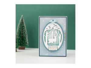 Christmas Woodland Stamp and Die Set