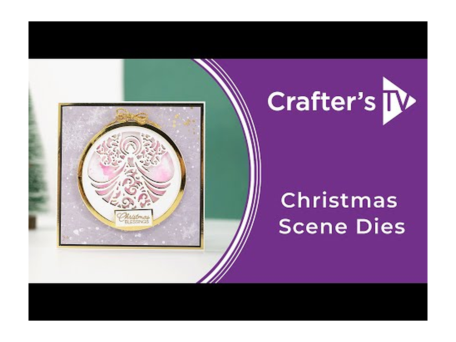 Crafters Companion Stamp and Die - Festive Snowman