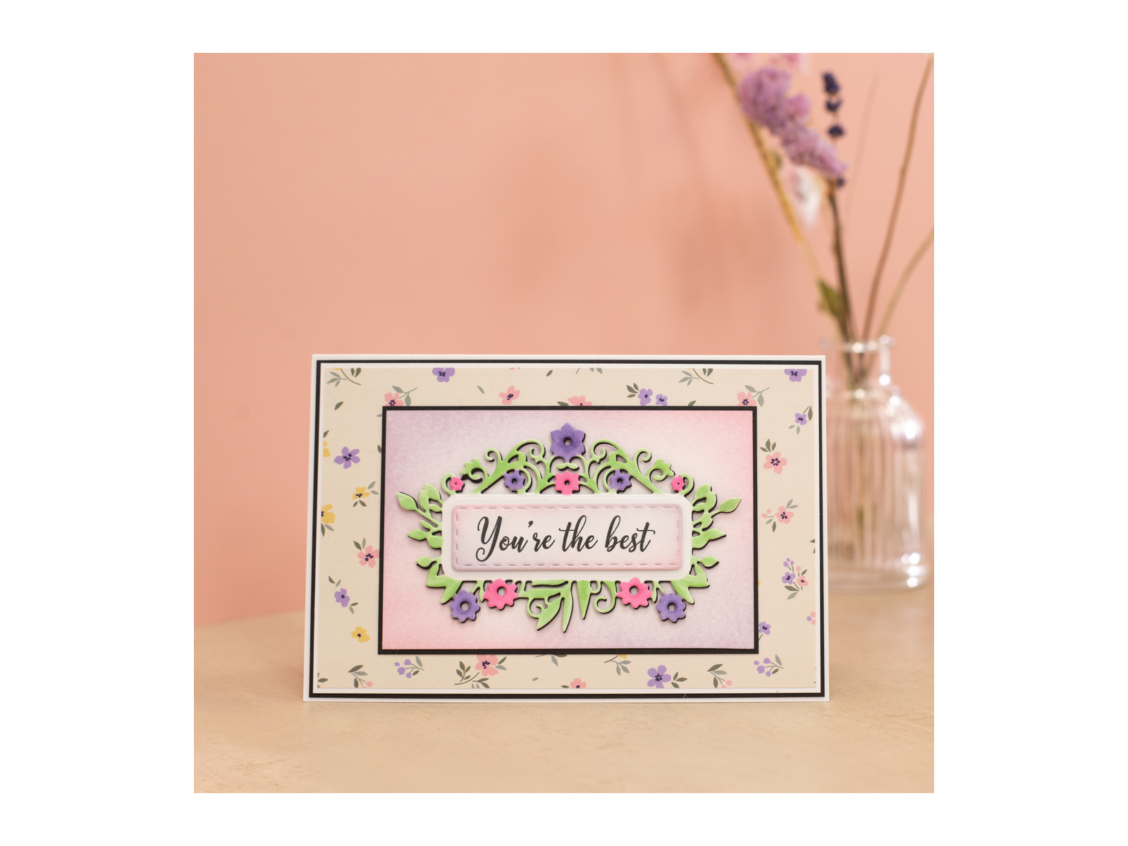 Crafter's Companion Stamp & Die - Happy Mothers Day