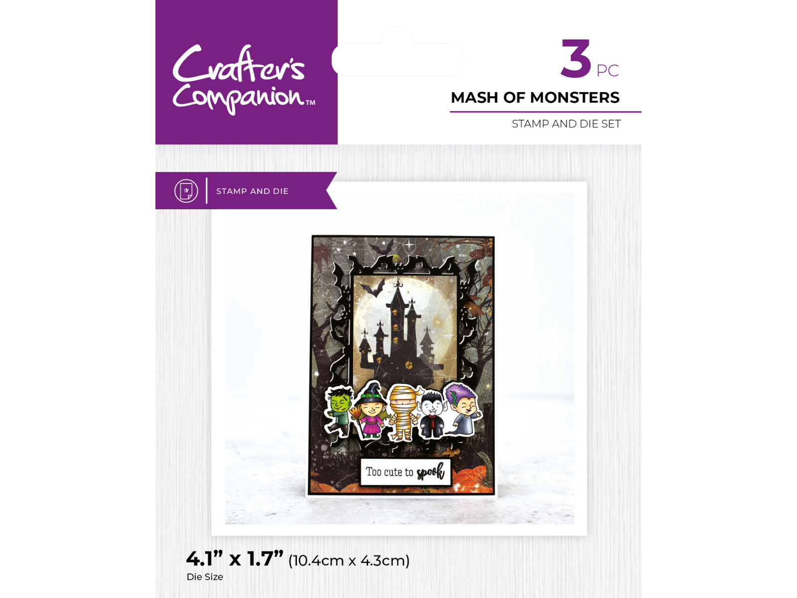 Crafter's Companion - Stamp and Die - Mash of Monsters