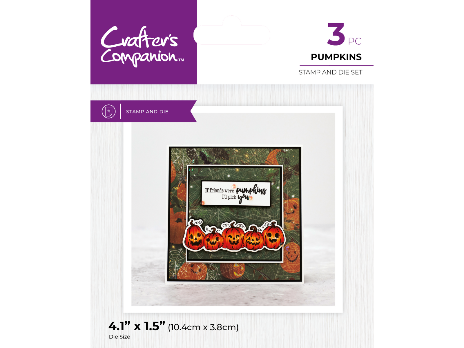 Crafter's Companion - Stamp and Die - Pumpkins