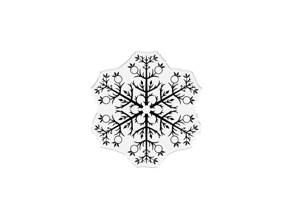 Snowflake Stamp, Die and Stencil Set