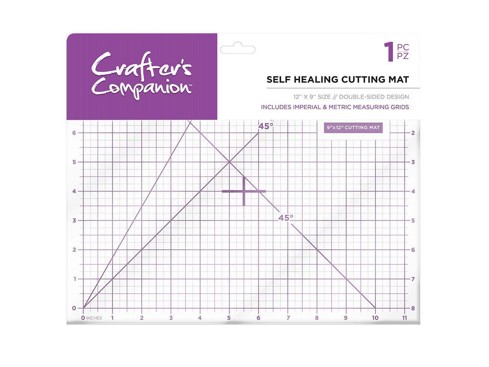 Crafter's Companion Cutting Mat - 12"x9"