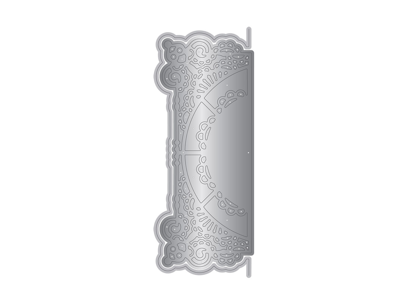 Gemini Frame Edge Embossing Folder & Die - Regal Elegance