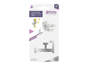 Gemini FOILPRESS Expressions Large Stamp and Die Set - Letter F