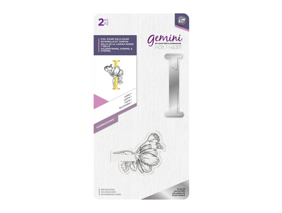 Gemini FOILPRESS Expressions Large Stamp and Die Set - Letter I