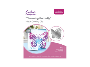 Gemini Everyday Half Create a Card Die  - Charming Butterfly