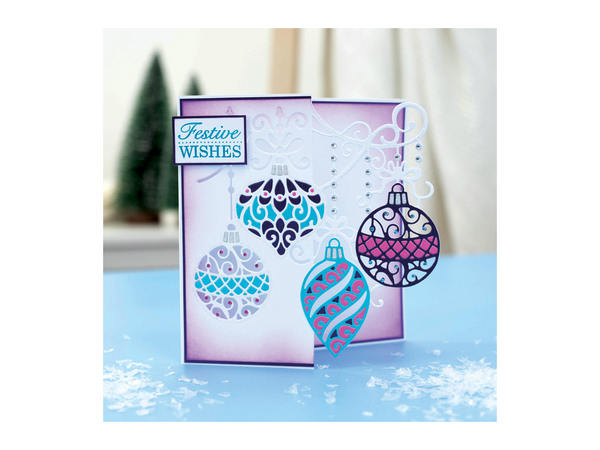 Gemini Half Create a Card Die - Pretty Baubles