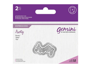 Gemini Expressions Metal Die - Aunty