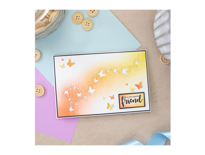 Gemini Confetti Border Elements Die - Dancing Butterflies