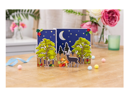 Gemini 3D Scene Builder Stamp and Die - Woodland Beauty