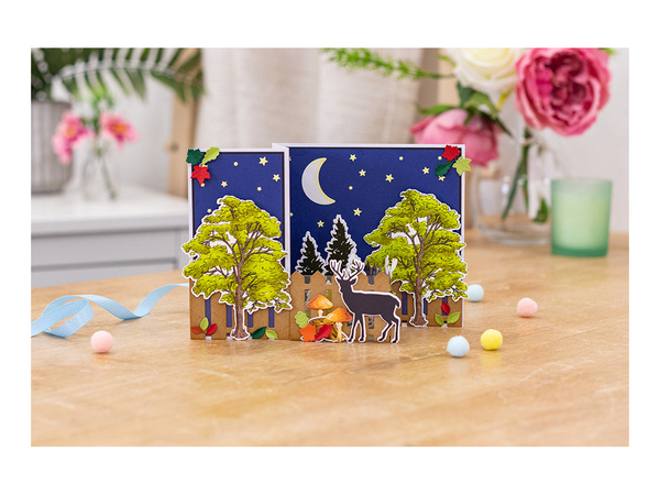 Gemini 3D Scene Builder Stamp and Die - Woodland Beauty