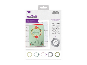 Gemini Christmas Layering Stamp & Die - Festive Wreath