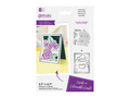 Gemini Colourable Create a Card Stamp & Die - Sweet Roses