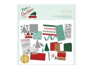 Violet Studios Die Cutting & Embossing Bundle - Home for Christmas