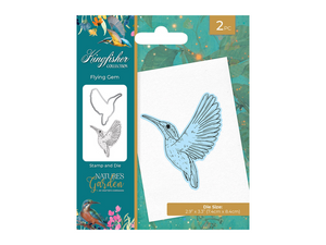 Nature's Garden - Kingfisher Collection - Stamp and Die - Flying Gem