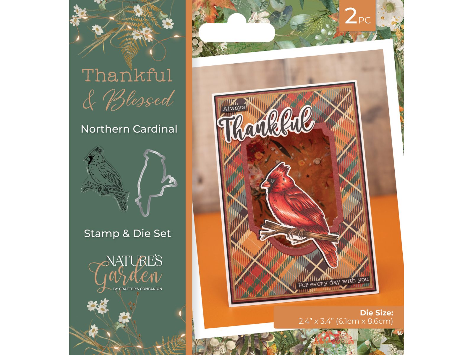 Nature's Garden - Thankful & Blessed Die Collection