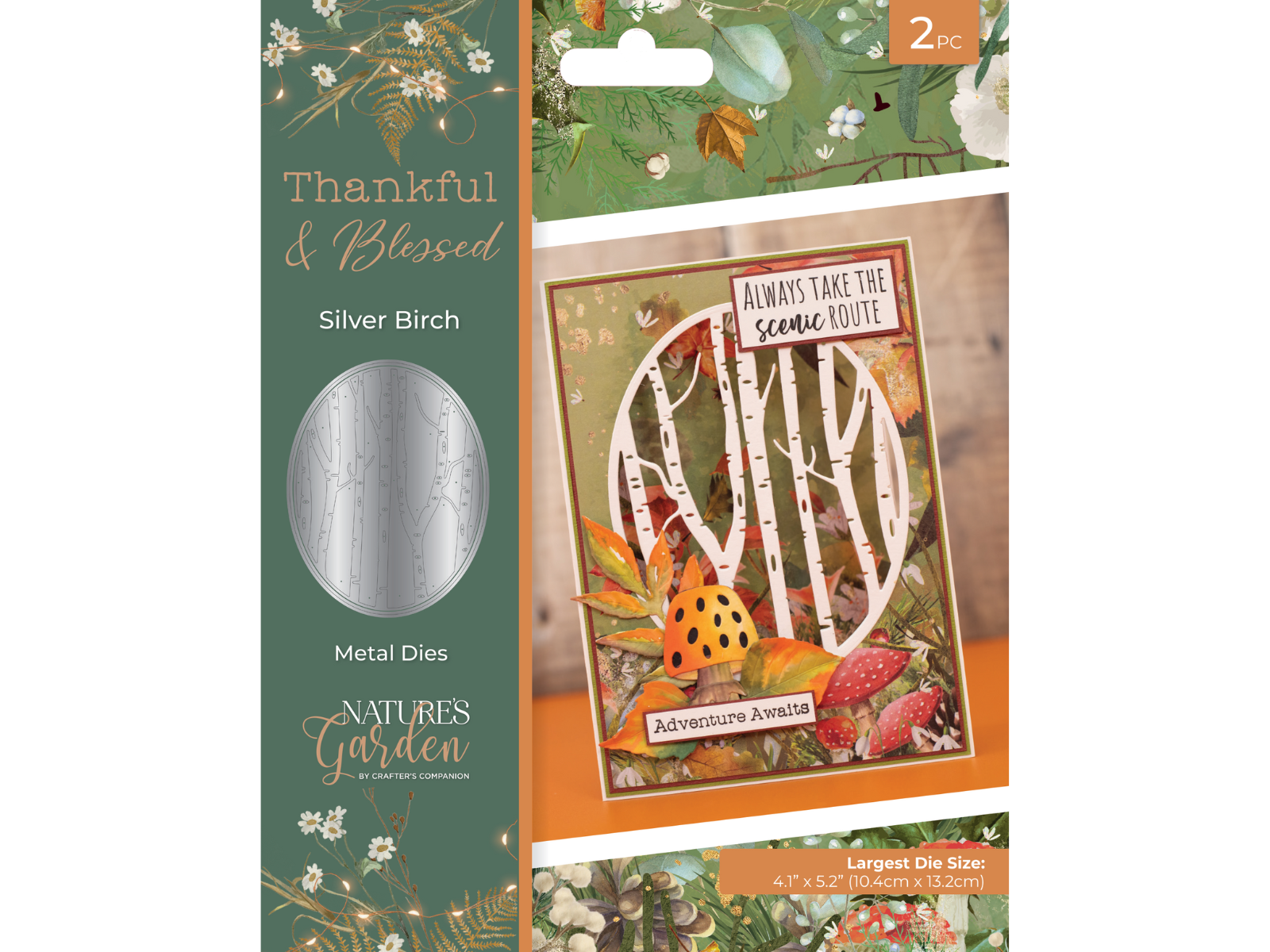 Nature's Garden - Thankful & Blessed Die Collection