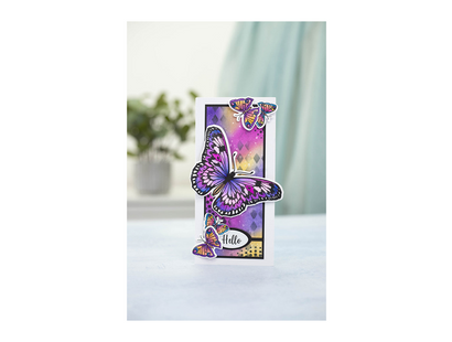 Sheena Douglass - Bold Butterflies - Stamp and Die - Monach Butterfly