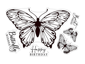 Sheena Douglass - Bold Butterflies - Stamp and Die - Swallowtail Butterfly