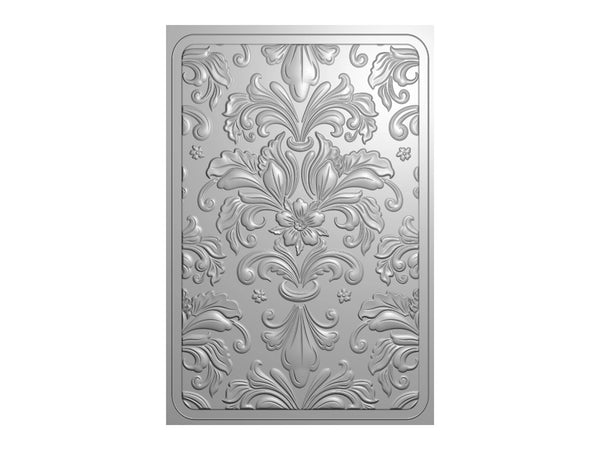 Vintage Vegas 6”x4” 3D Embossing Folder - Reverse Playing Card 