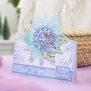 Gemini Half Create a Card Die -  Snowflake