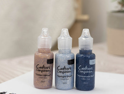 Crafters Companion-Mixed Media - Glitter Glue - Glittering Ballroom