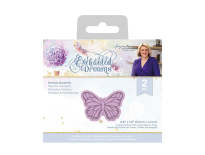 Sara Signature - Enchanted Dreams - Stamp & Die Set - Fantasy Butterfly