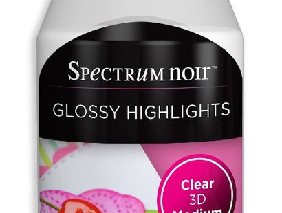 Spectrum Noir Glossy Highlights-Clear 60ml 2pk