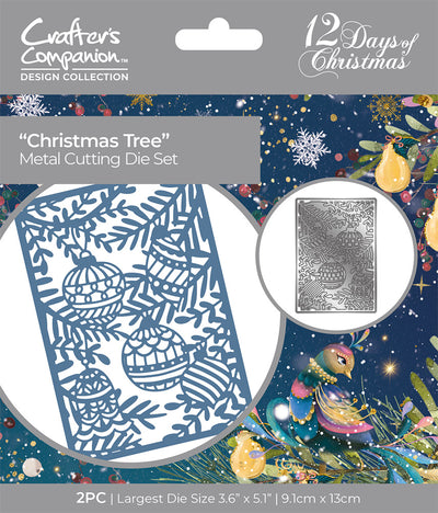 Twelve Days of Christmas Create-a-Card Die - Christmas Tree