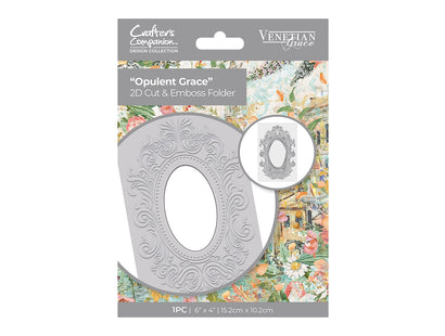 Venetian Grace 2D Cut and Embossing Folder – Opulent Grace