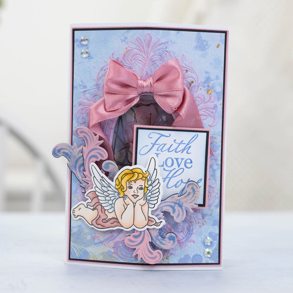 Grace Stamp and Die Little Cherub Crafters Companion UK