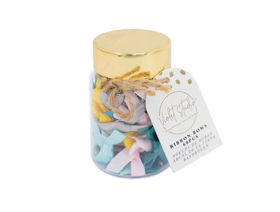 Ribbon Bow Jar Pastels - 60 Piece - Violet Studios