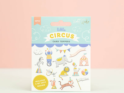 Little Circus Assorted Toppers - Violet Studios